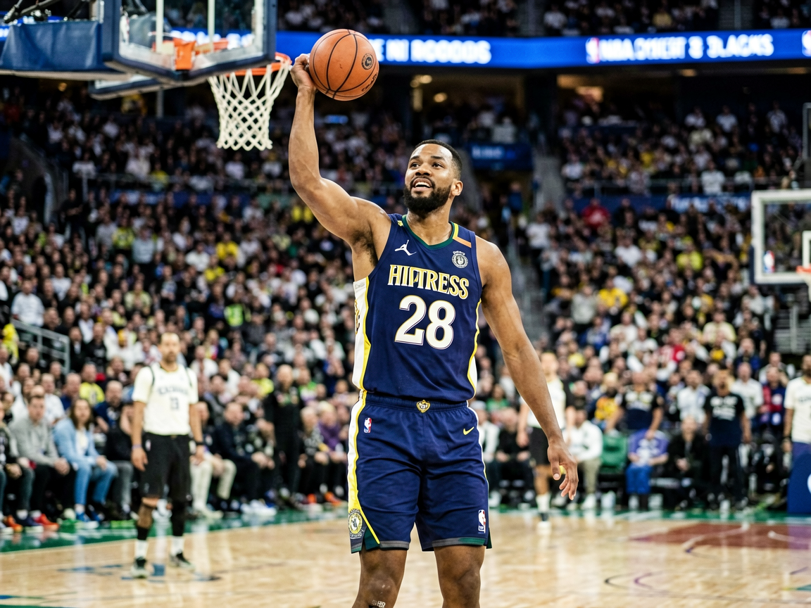 NBA赛场庆祝